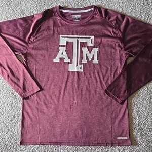 Texas A&M Fusion Fit Long Sleeve Graphic Dri-Fit T-shirt